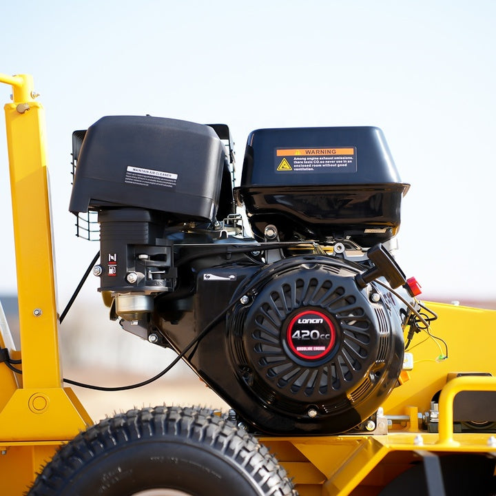 AUSTTER Farm Professional Small 600mm Depth 15hp Gasoline Engine Self Powered Chain Mini Trencher Machine