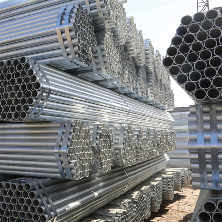 Corrosion Resistant Galvanized Round Pipe Q235B Multi-caliber Hot-dip GI Pipe for Outdoor & Industrial Applications