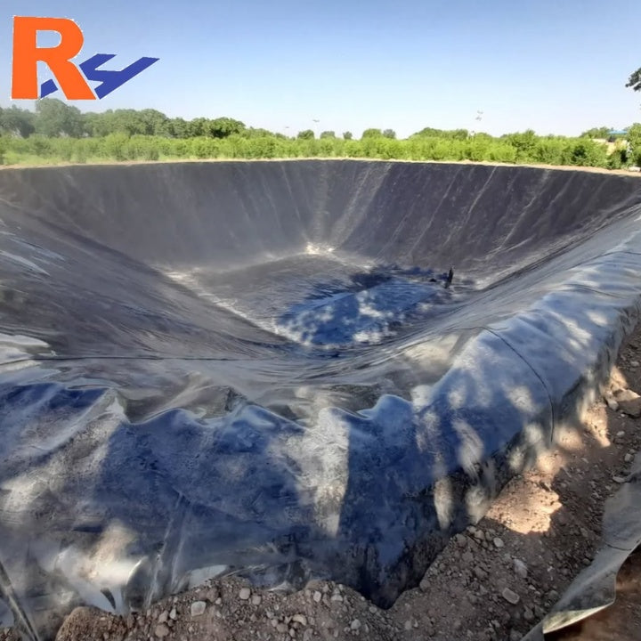 Biodigester Liner Landfill Geo-membrane HDPE 1mm 1.5mm 2mm Plastic Dam Pond Liner Fish Farm Liner for Biogas Digester System