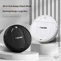 Automatic Intelligent Mop Vacuum All-In-One Home Cleaning Robot Large Water Tank Rechargeable USB 1000-1499Pa Suction 0.4L Dust