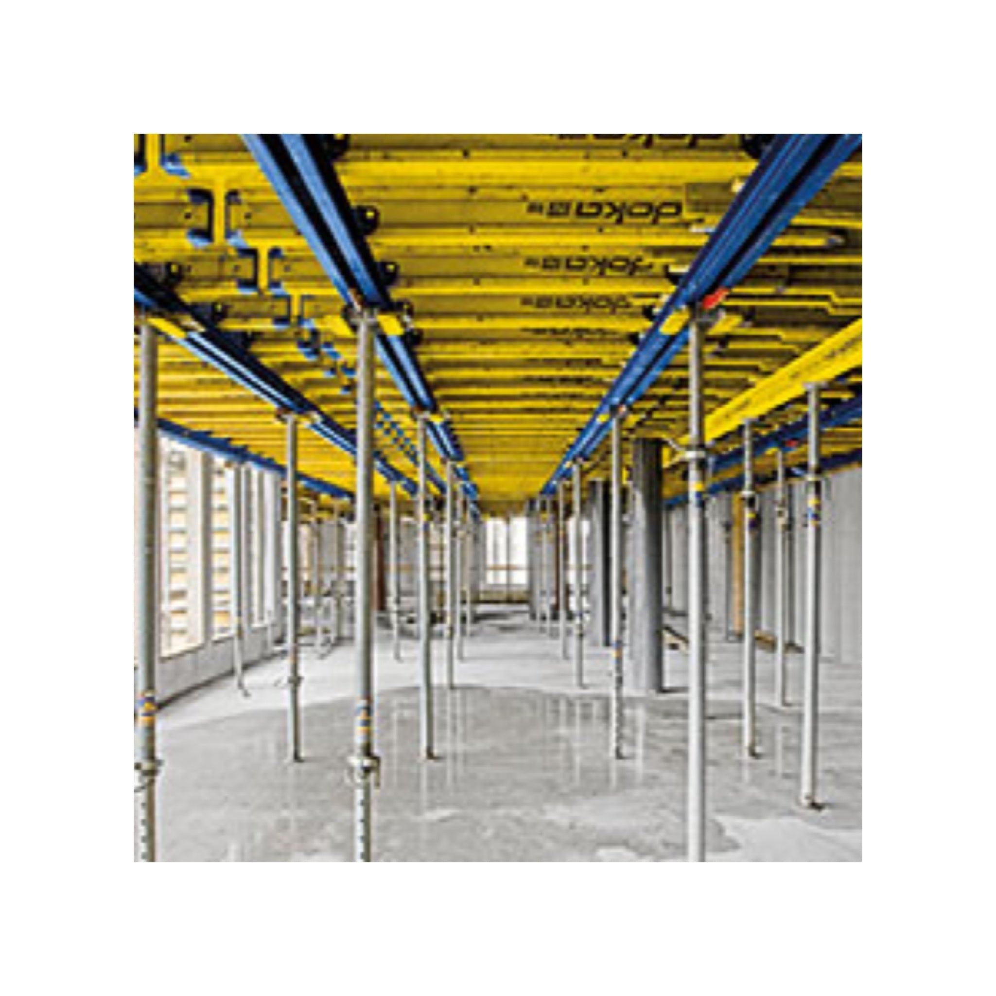 Zeemo Panel Form with Birch Plywood Slab Table Formwork for Concrete Construction