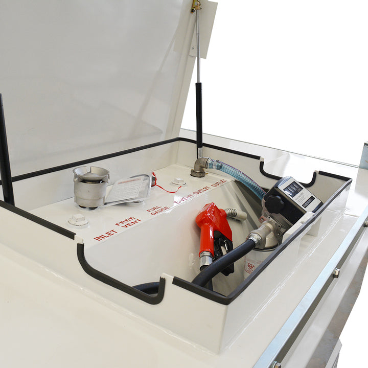 SUMAC Portable Mini Dispenser Diesel Fuel Storage Transfer Tank With 12v Diesel Pump and Nozzle