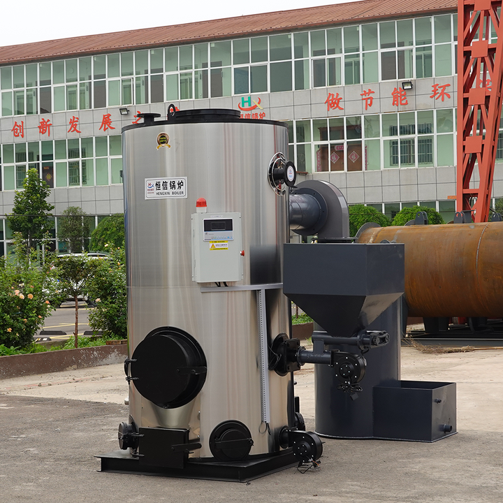 China Factory Automatic 200kw 240kw Wood Pellet Burner Boiler for Industrial Home Heating Vertical Style Fireplace