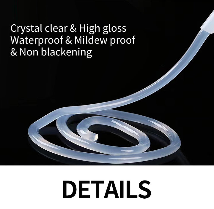 Clear/White Transparent 100% Silicone Sealant for Glasses Adhesives & Sealants ISO Certified Hot Melt Adhesive