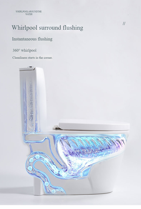 Hot Sale Modern Comfort Ceramic Siphonic One Piece Toilets Sanitary Wares Hotel Home Bathroom Toilet