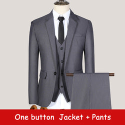 OXGIFT Wholesale 3 pieces plus size men's suits & blazer