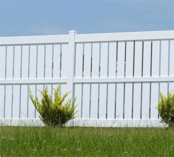 PVC Fence Retaining Wall for Garden, Patio, Lawn Protective Guard Border Edge Fence Vinyl Picket Top Outdoor Garden Decor