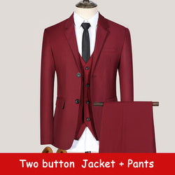 OXGIFT Wholesale 3 pieces plus size men's suits & blazer