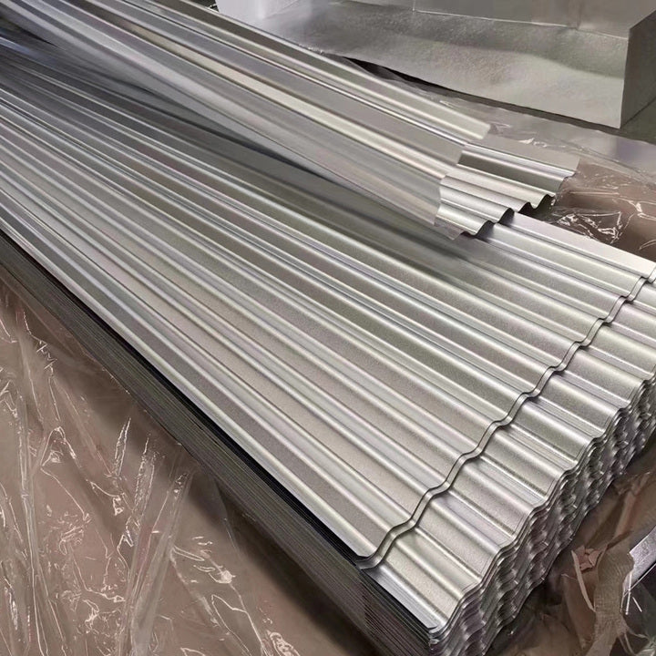 Zinc Galvanized Corrugated Steel Iron Roofing Tile Sheets for House Thickness 0.12-0.15mm Galvanized Steel Roofing Sheet