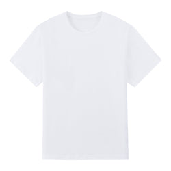 HIC Custom 170G 100% Cotton Printing Logo Tee Shirts Blank Embroidery Unisex Anti-wrin Base Layer Fitness T Shirts