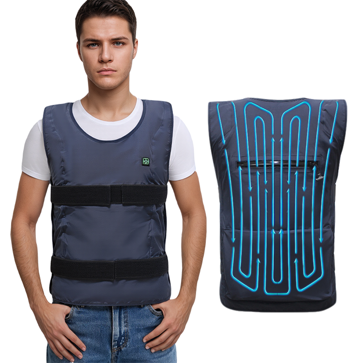 Air Conditioning Cooling Vest for Work Circulating Ice Water Clothes Heated Cold Vest Water Heat Stroke Protac Vest Cooling