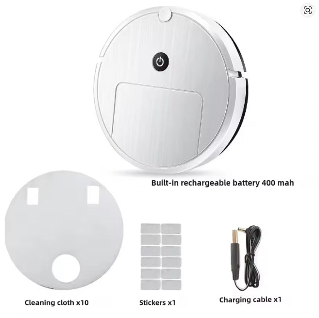 New USB Rechargeable Robot Vacuum | Automatic Floor Mopping Machine for Home | Smart Single Mop Function Effortless Cleaning