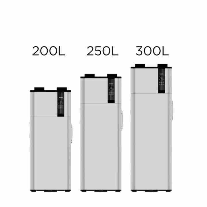 R290 150g Domestic Integrated All-in-One Hot Water Heat Pump Water Heater for Europe