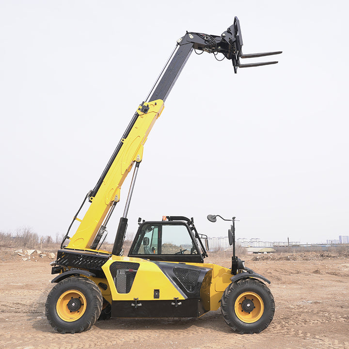 Chinese Mini Telescopic Loader 4x4 Diesel Engine Rough Terrain Forklift with Automatic Transmission