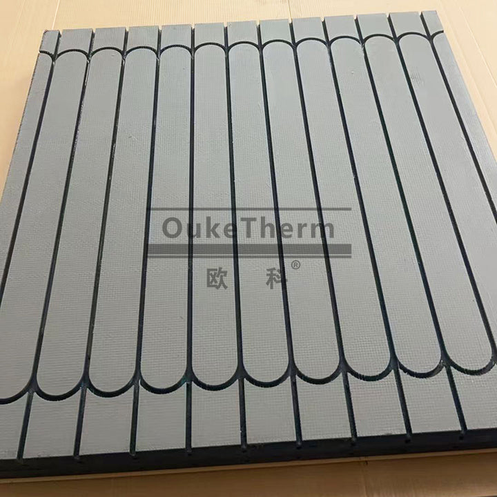 OukeTherm water underfloor heating panel XPS Polystyrene Heating Floor Board residential hydronic radiant ceiling panels