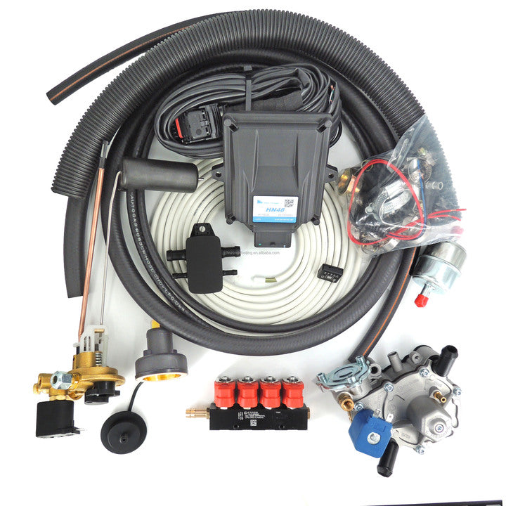 LPG cng conversion kit for petrol cars bus full 4 cylinder petrol fuel injection system for 3 cylinder engine lpg auto gas kit