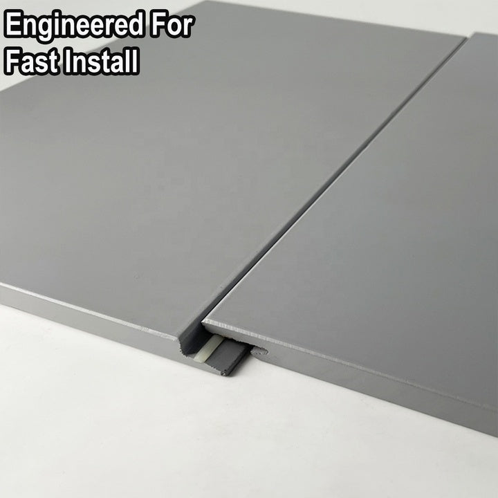Long-Term Durability Ceramic Pre-coated Fiber Cement Panels External Wall Cladding for Building Facade Envelope