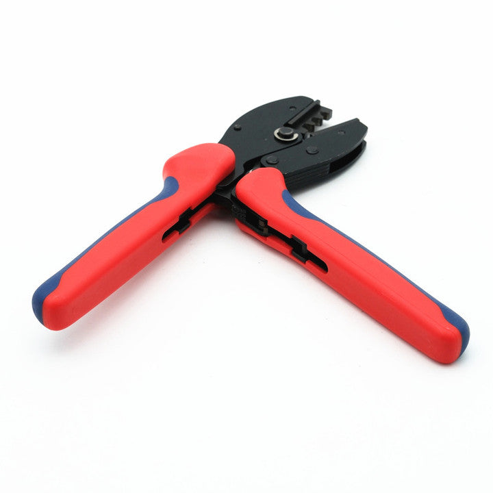 YTH MC4 Solar Crimping Tool Ratchet Wire Crimper for Solar Panel Connectors Crimping Pliers with TPR PP Handle
