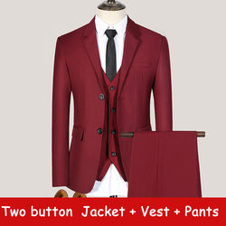 OXGIFT Wholesale 3 pieces plus size men's suits & blazer