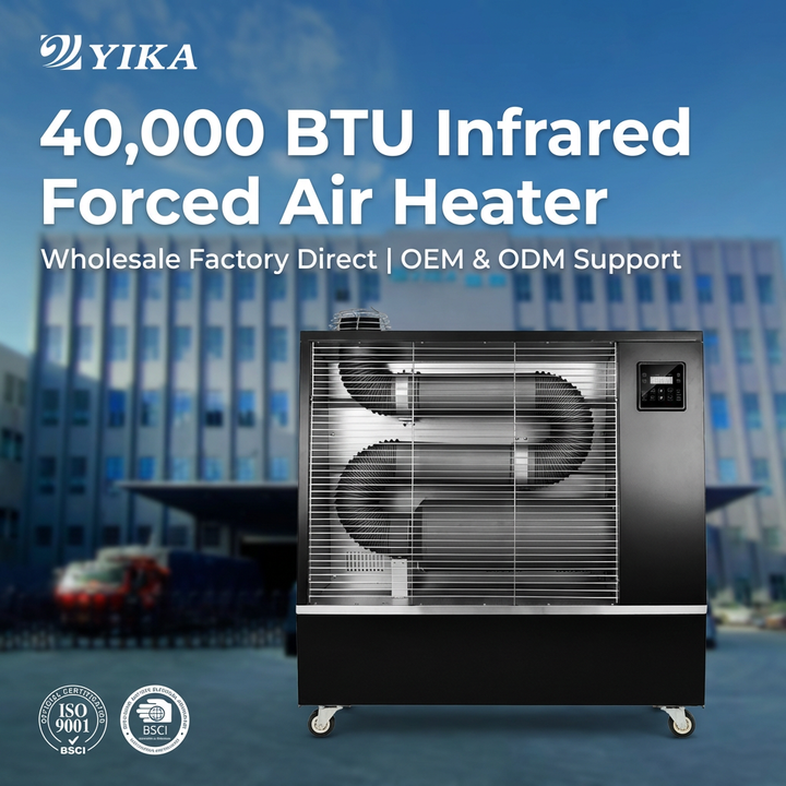 15 Years Experience Professional Manufacturer Radiant Infrared Diesel Kerosene Oil Infrared Industrial Heater for Winter