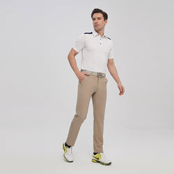 Custom Men's New Style Quick Dry tapered mens Golf Pants Joggers Wholesale OEM Spandex Golf Men Trousers