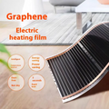 Modern 110v 220v Graphene PTC Electric Underfloor Heating Film Safe Radiant Floor Heating Far Infrared for Apartment Use