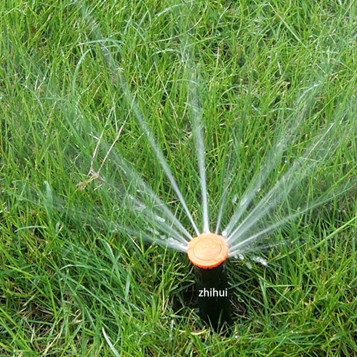 Professional Manufacturer 3.0-6.5 m Spray Radius 1.8-4 Bar Pop up Rotating Sprinkler Head for Garden Irrigation Sprinkler