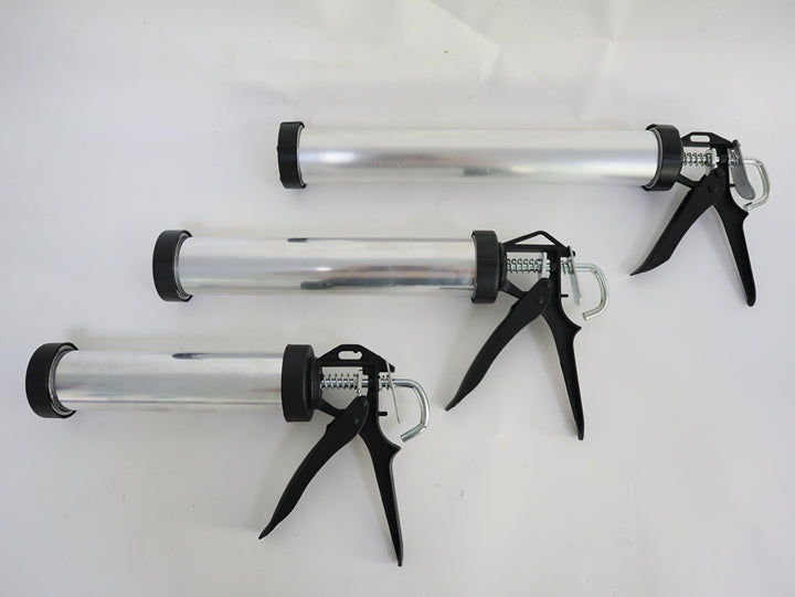 Industrial Grade 9" 12" 16" Thickened Aluminum Alloy Sausage Caulking Gun Manual Power Source for 300ml 400ml 500ml 600ml