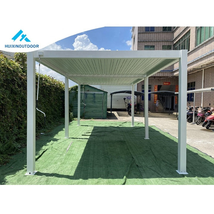 The New Listing Terrace Roofing Gazebo Aluminium Pavillon Canopy Cover Blind Pergola Garden Patio Aluminum Modern Gazebo Design