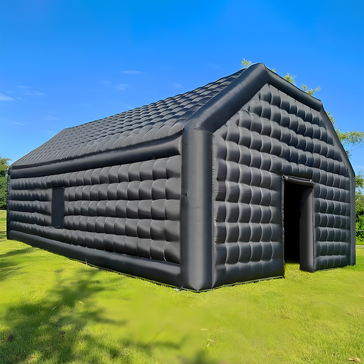 Outdoor Disco Commercial Large Inflatable White Cube Tent Led Inflatable Nightclub