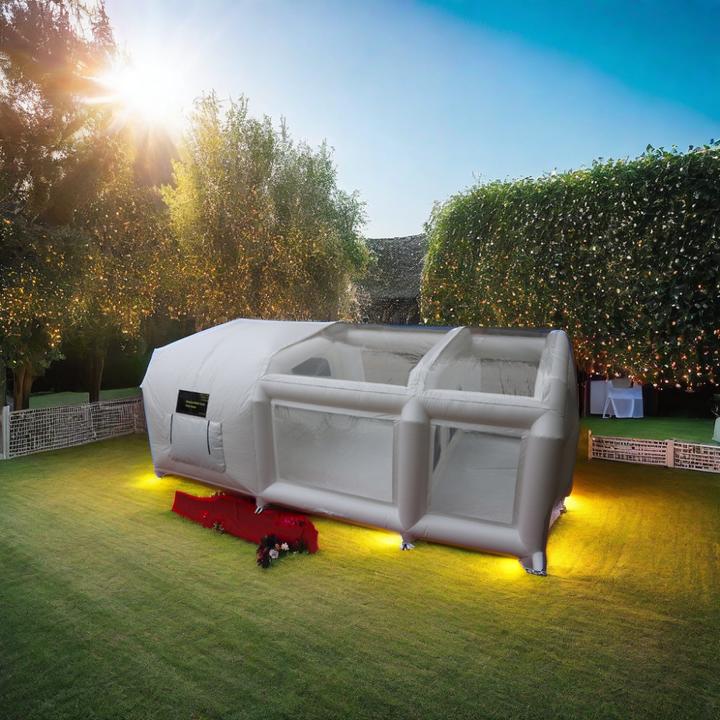 Waterproof Inflatable Spray Booth Tent From China Manufacturer for Car Washing and Garage Paint Advertising Inflatables