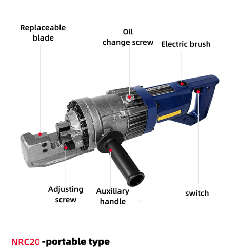 Reliable and Durable Portable Steel bar Cutter RC20 Produced in China