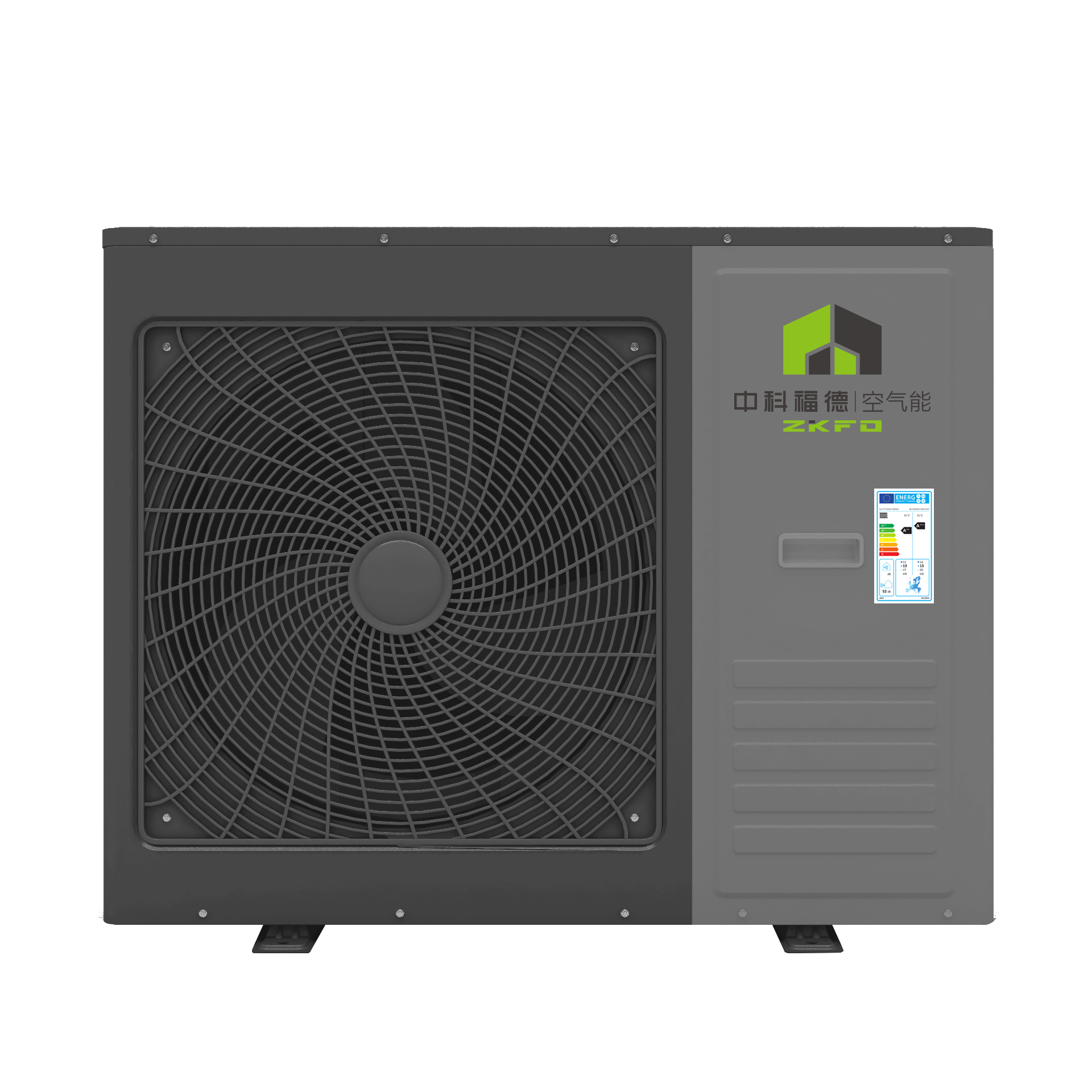 Europe standard heating cooling HVAC System -35degree Dc inverter 10kw floor heating air to water heat pump