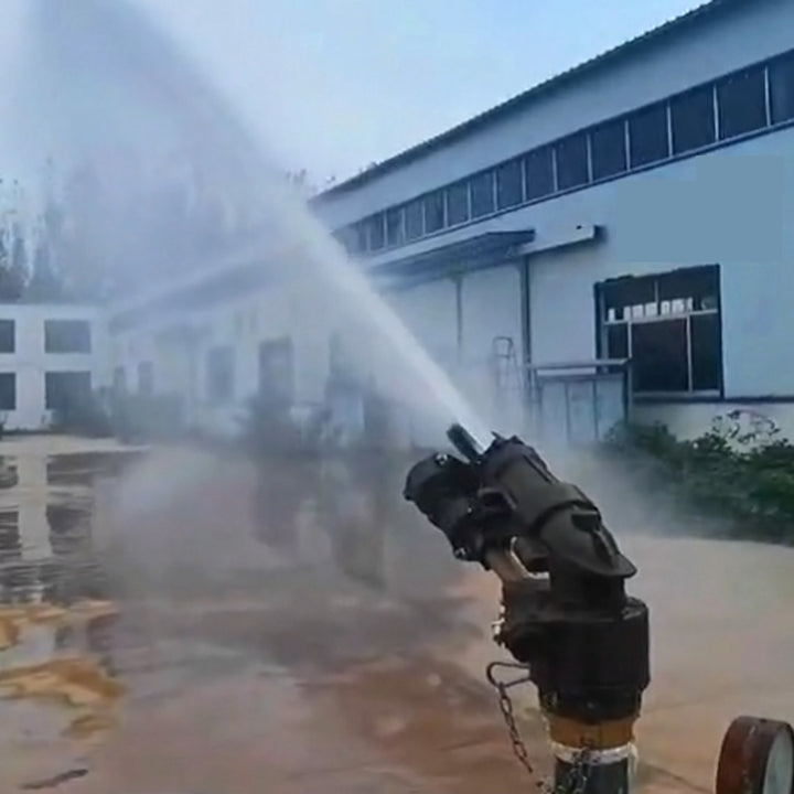 Rain Gun Sprinkler Irrigation System 2 Inch Rain Gun Sprinkler 360 Degree Rotation Long Range Rain Gun Sprinkler