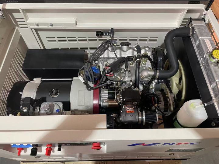 NPC Silent 10 kw 15kw 20kw 30kw Portable Dual Fuel Gas Generator Set Natural Gas Gasoline Electric Power Generator for Home Use