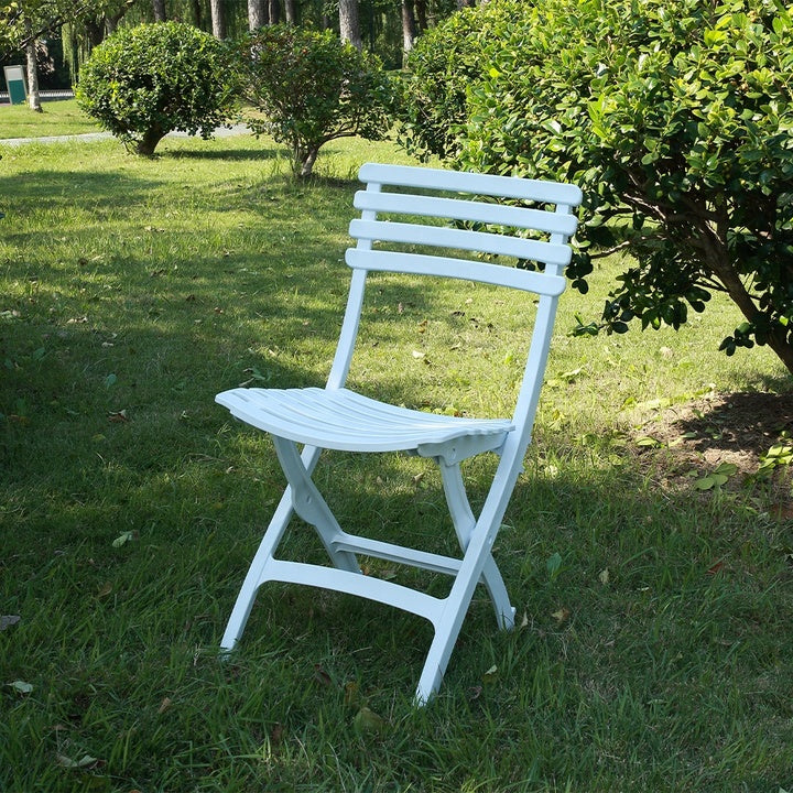 Wholesale Modern Portable Outdoor Furniture UV Protection Plastic Folding Garden Chairs Events Camping School Weddings