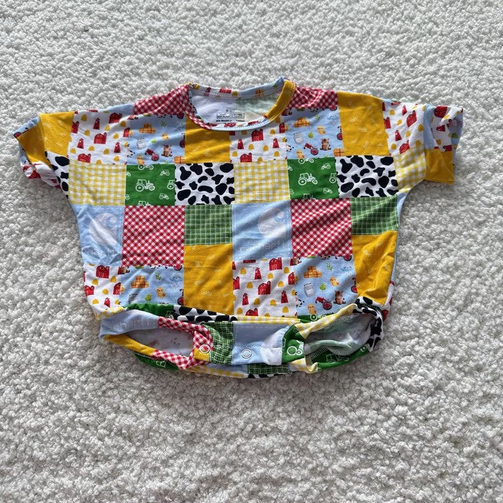 Bubble Romper Wholesale Bamboo Clothes Baby Girls and Boys Short Sleeve Toddler Sleepwear Jumpsuit Bubble Romper