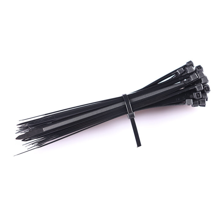 High Quality Nylon Zip Ties - 300mm X 3.6mm - 12" Premium Tie Wraps 100 Pack of Black Cable Ties