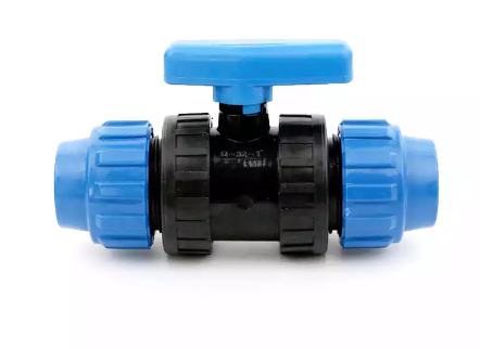 Agriculture Irrigation Water Supply PN16 Ball Valve Compression Fittings for Drip Irrigation System
