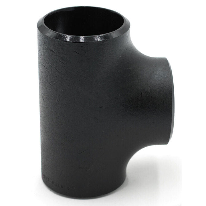 High Quality ASME B16.9 B16.28 High Pressure Welding Pipe Fitting SCH5 Seamless 15 Degree Tee for Fire protection Systems