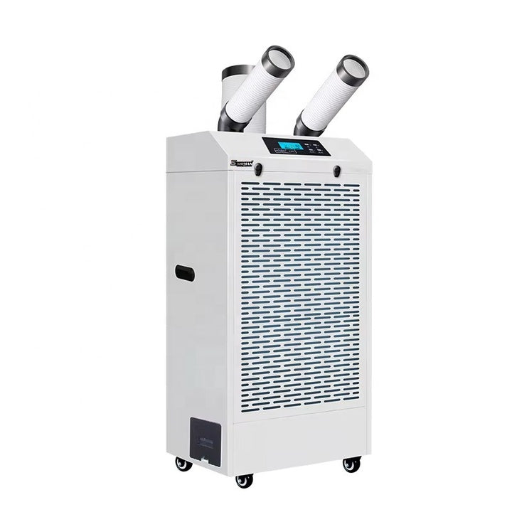 Shiman 1500W 220V DC Fan Motors 600m/h Portable Industrial Air Conditioner Spot Cooler Floor Standing 1 Year Warranty