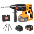 Best 20V 1/2 inch 3-in-1 Mode Cordless Brushless Battery SDS Plus Rotary Impact Hammer Drill Sale