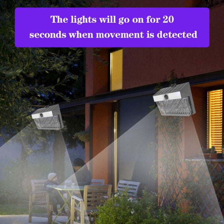 OTHC SJZ-085 Solar Light-Sensitive Fly & Mosquito Killer Indoor Outdoor Dual-Use Electric Shock Bug Zapper with IP33 Rating