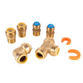 1/2" 3/4'' 1 ''Coupling Quick Connect Fitting Shark Bite Style for Copper Pipe Pex Pipe Push Fit in Fittings