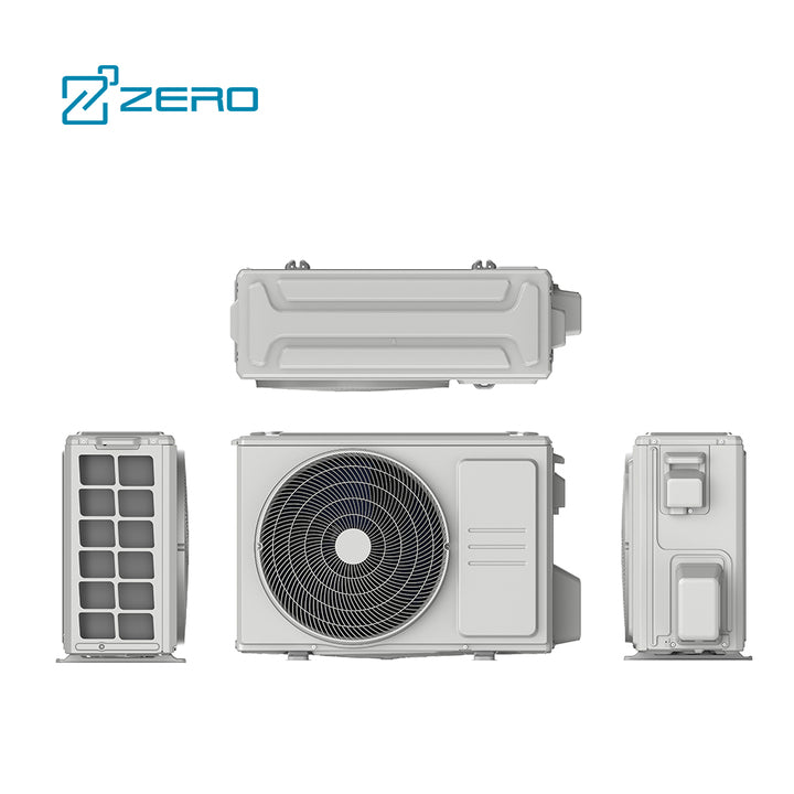 ZERO Inverter R410A AC Unit 21000-30000 BTU Mini Split Air Conditioner Wall Mounted Household & Outdoor Use 20+SEER