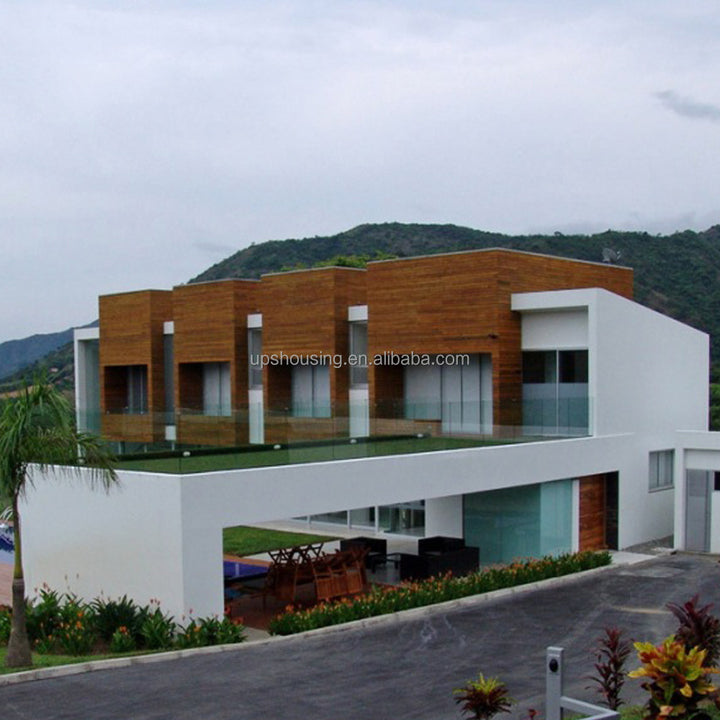 Economical Fast Assembled Prefabricated Two Bedroom Panel House for Villas and Carports Made of Durable Sandwich Panels