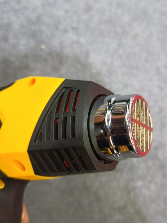 2000W Copper Core Lithium Battery Heat Gun, Small Cordless Portable Hot Air Blower for Home Use, Adjustable Temperature