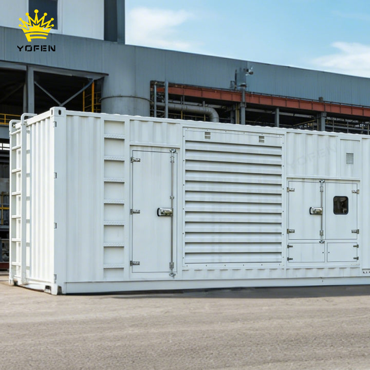 YFS 400kW 500kVA Three Phase Water Cooled Natural Gas Generator Set for Data Centers & Commercial Use with Container Type