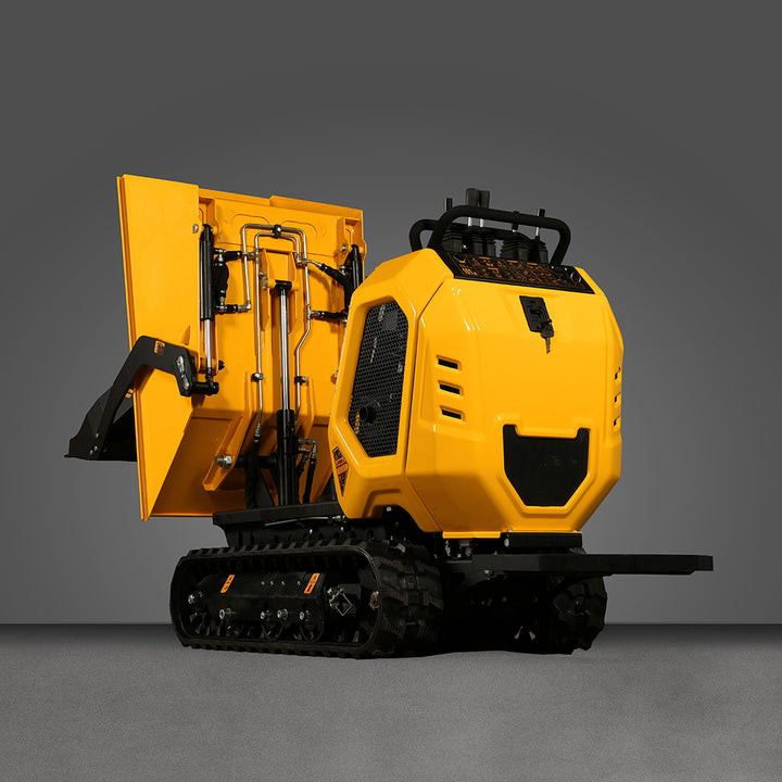 AUSTTER OEM CE Approved Hydraulic 15HP 800Kg Small Crawler Trucks MINI Dumper Track Mini Dumper for Sale