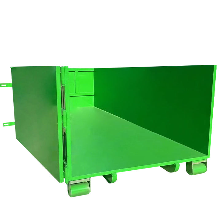 Heavy Duty Roll on Roll Off Skip Bins 10m Standard Large Hook Lift Bin Outdoor Garbage Recycle Recycle Hopper Skips Container
